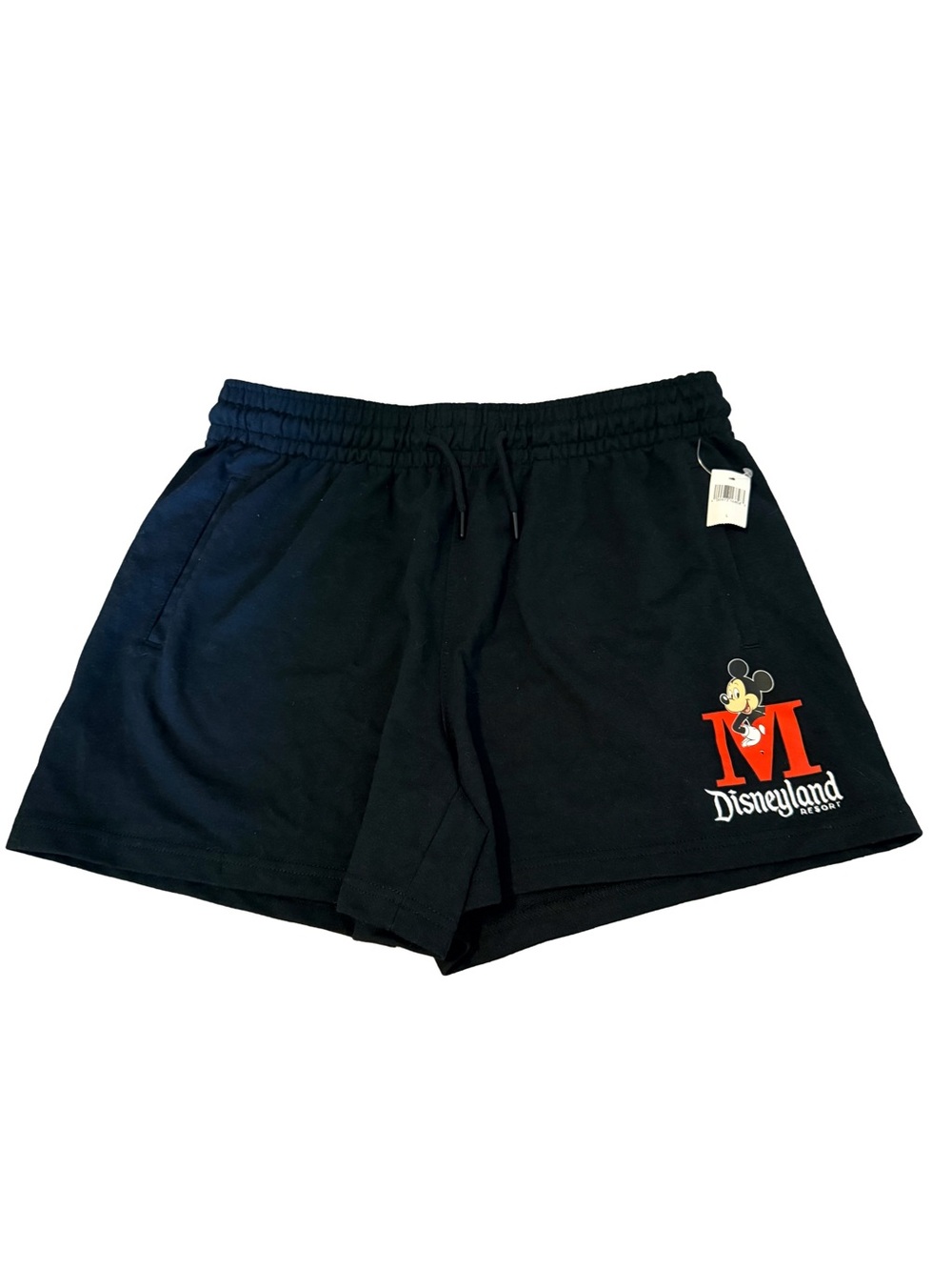 Disneyland Resort Mickey Mouse Graphic Lounge Shorts NWT Black Size Large